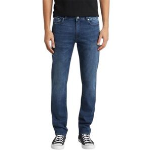 DL1961‎ Men's Nick Slim Stretch Dark Wash Straight Jeans Bayou Size 30
